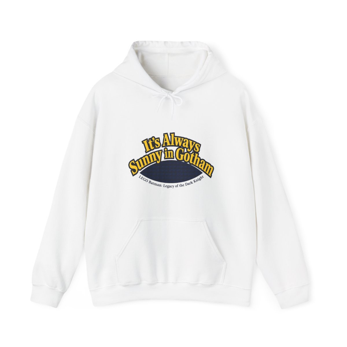 LEGO Batman: Legacy of the Dark Knight "Always Sunny in Gotham" Hoodie — official LEGO Batman: Legacy of the Dark Knight Hoodies