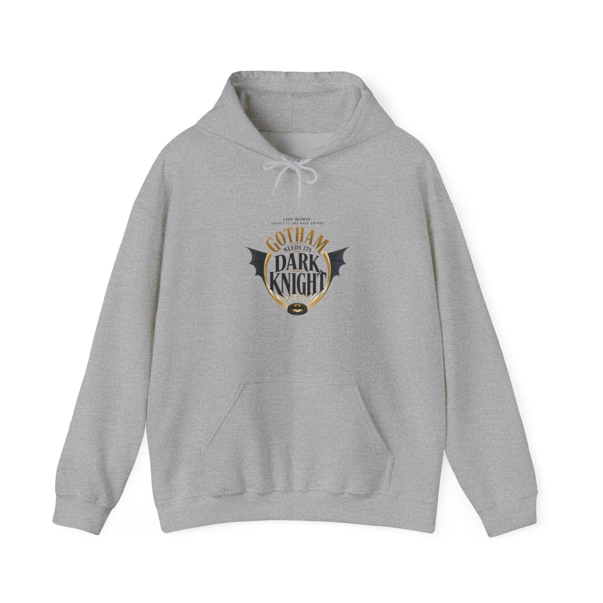 LEGO Batman: Legacy of the Dark Knight "Gotham Needs Its Dark Knight" Hoodie - alternate angle 2, merchandise