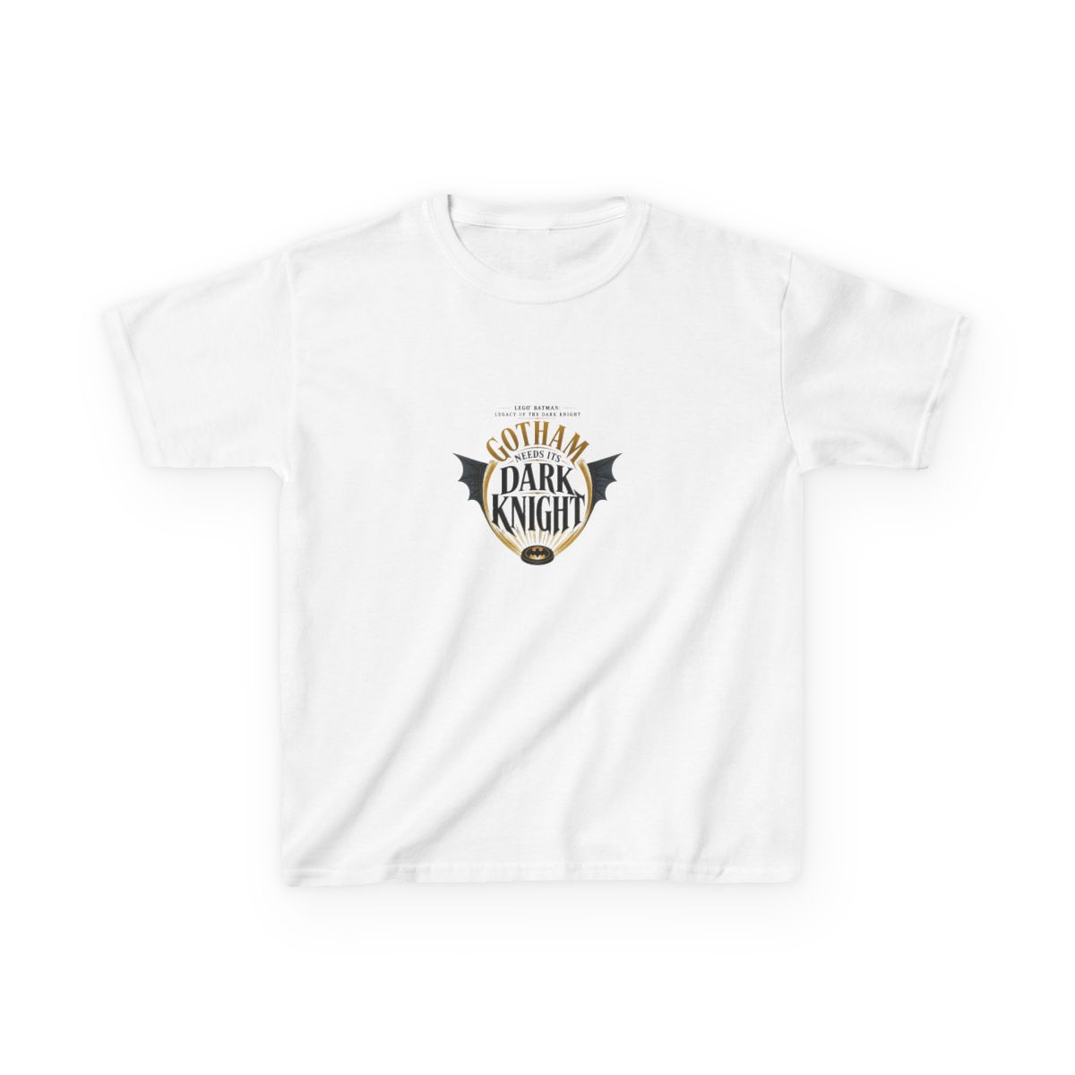 LEGO Batman: Legacy of the Dark Knight "Gotham Needs Its Dark Knight" Unisex Tee (Kids)