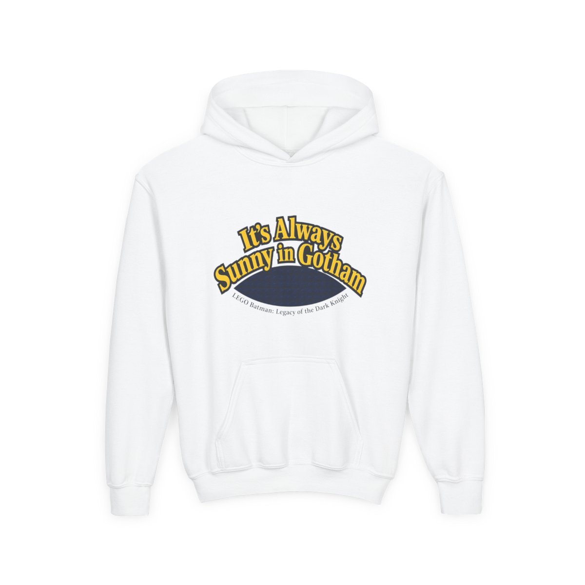 LEGO Batman: Legacy of the Dark Knight "Always Sunny in Gotham" Hoodie 2 — official LEGO Batman: Legacy of the Dark Knight Hoodies
